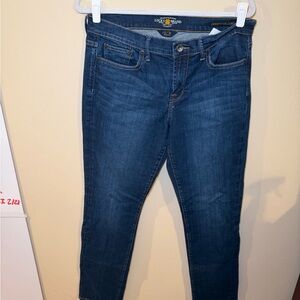 Lucky Brand Women's Dark Blue Straight Leg Jeans